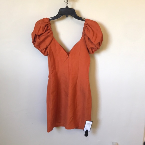 Significant Other•Solace Tie Bodice Linen Dress - Picture 12 of 12